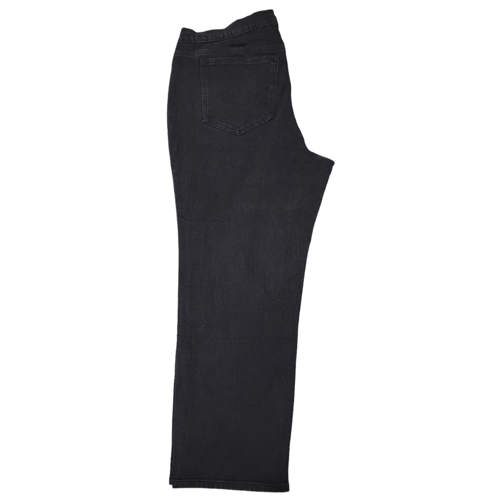 NWT Abercrombie & Fitch Maternity Ankle Straight Black Jeans Women’s 32 Short - Picture 10 of 17